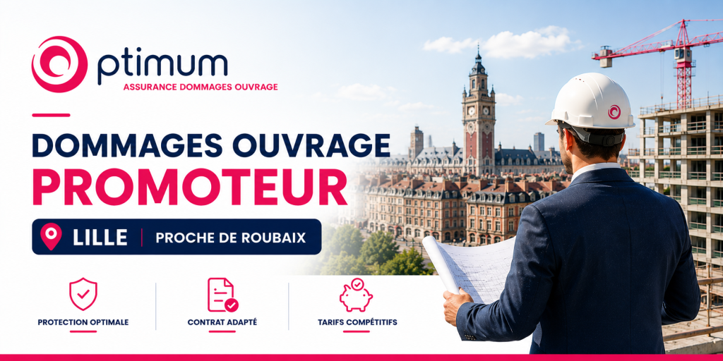Dommages ouvrage promoteur Lille proche de Roubaix